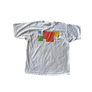 Vintage Y2K 2000 Microsoft Office Tech Promo XL White Fruit of the Loom T-shirt